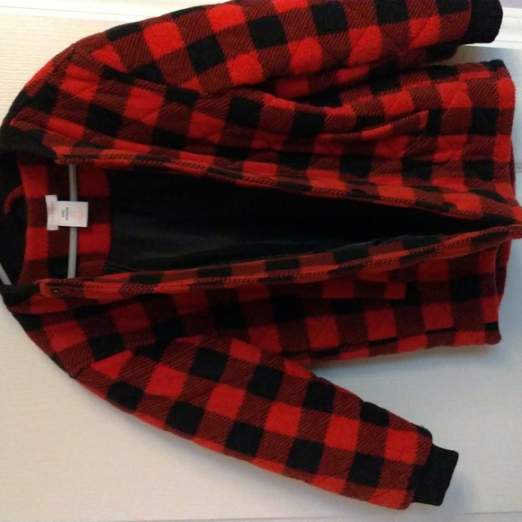 Boys size 6-7 lined fleece jacket - Picture 3 of 4